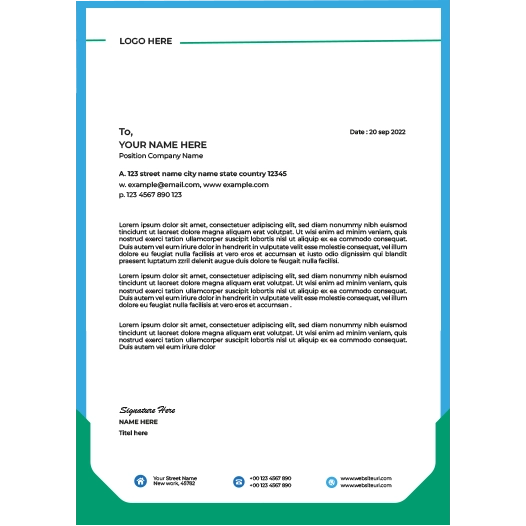 Letterhead Design and Printing