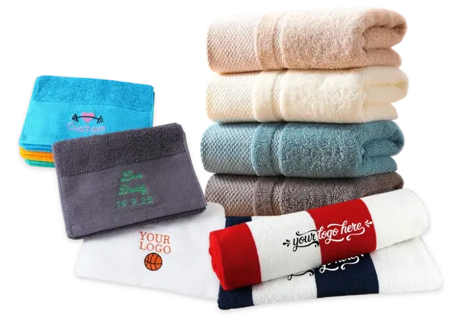 Custom Towel Printing in Dubai