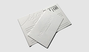 Embossed Business Card