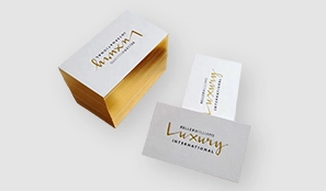 Foiled Business Card