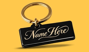 Initials & Name Keychains