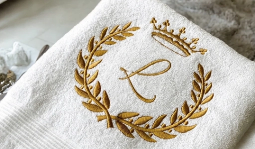 Monogrammed Luxury Towels