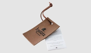 Leather Hanging Tags
