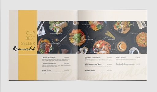 Booklet Menu